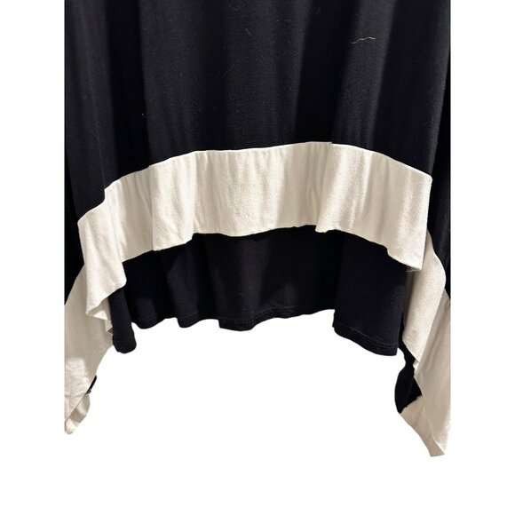 🌸3/$15🌸Hi-Lo Long Sleeve Rounded Neck Blouse sz S - Picture 2 of 8